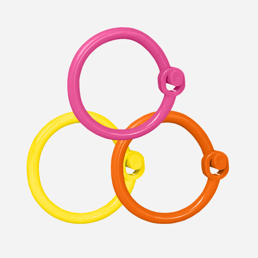 LUMI Set of 3 Clips (Yellow, Pink, Orange) - LUMI Sleep